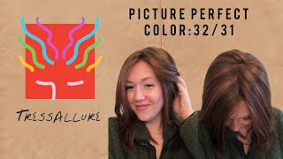 TressAllure Picture Perfect 3231  Wig Review [upl. by Calida]