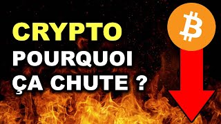 CRYPTO FLASH POURQUOI LES CRYPTOS SEFFONDRENT  ACTUS CRYPTO 3004 [upl. by Freyah990]