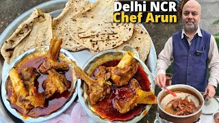 Award Winning Chef Arun Ji Ka जोधपुरी मिर्च Lal Maas Mutton in Pure Desi Ghee  Indian Street Food [upl. by Nimrac]