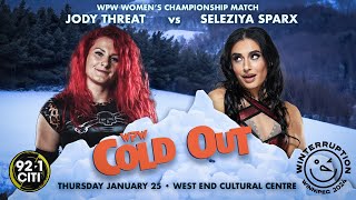 WPW Womens Championship Match  Jody Threat vs Seleziya Sparx  WPW COLD OUT 2 [upl. by Enibas]