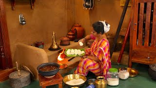 Puttu amp Kadala Curry Cooking In Village House  Traditionally Made  The Traditional Life [upl. by Abie]