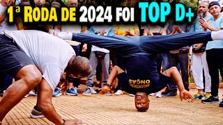 PRIMEIRA Roda de Capoeira na Praça da República de 2024 São Paulo Brasil Mestres Ananias Joel [upl. by Ylatfen]