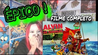 ALVIN E OS ESQUILOS 3 FILME COMPLETO [upl. by Hatti715]