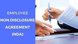 JOB में NON DISCLOSURE AGREEMENT NDA क्या होता है 2024 [upl. by Nyrehtac]