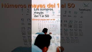 Números mayas del 1 al 50 [upl. by Thais982]