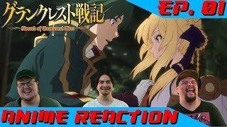 WEDDING CRASHERS  Anime Reaction Grancrest Senki Ep 01 [upl. by Seda]