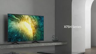 Sony  BRAVIA  X75H Series  4K HDR TV [upl. by Cyler]