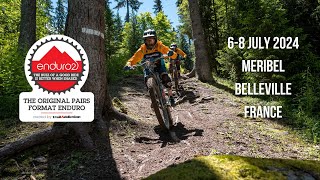 ENDURO2 Meribel 2024  Pairs Format 3Day Enduro [upl. by Binny617]