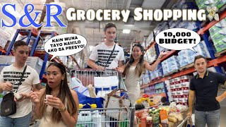 FIRST TIME NAMIN MAG GROCERY SA S amp R 😱 SAAN AABOT ANG 10000 PESOS BUDGET💸 [upl. by Rochkind]