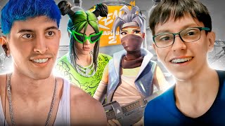 THIAGO y ROBLEIS JUEGAN FORTNITE REMIX [upl. by Bakemeier]