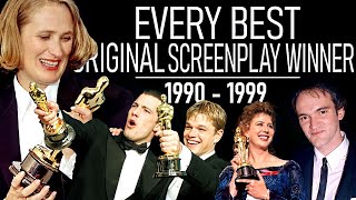 OSCARS  Best Original Screenplay 19901999  TRIBUTE VIDEO [upl. by Ednargel]