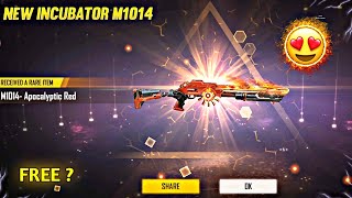 Indonesia Server New Incubator M1014 Skin  Free Fire  ab sujeet Indonesia Server [upl. by Combs]