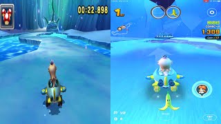 Mario Kart Tour Retro Track Comparison 1 [upl. by Andeee787]