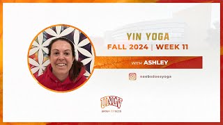 Ashley Yin Yoga Week 11 Fall 2024 [upl. by Irpac]