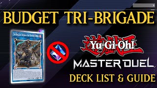 YuGiOh Master Duel TriBrigade  F2P Beginners Deck Build amp Replay  OzoneTCG [upl. by Nohcim]