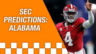 Alabama Football 2024 Season Prediction  2024 SEC Football Predictions [upl. by Yanarp90]