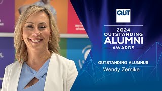 2024 QUT Outstanding Alumnus Wendy Zernike [upl. by Leinod]