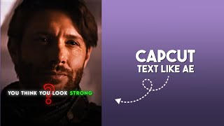 fade in fade out text animation  capcut tutorial [upl. by Notfa]