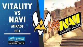 VITALITY VS NAVI LE MATCH EXTRAORDINAIRE KATOWICE 2019 [upl. by Sleinad887]