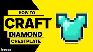 How to Craft a Diamond Chestplate in Minecraft [upl. by Mihe]