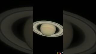 Saturn View in Telescope  Planet 🪐shorts [upl. by Kcirtapnaes135]