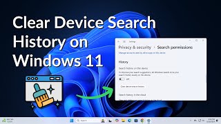 How to Clear Device Search History on Windows 11 [upl. by Athiste]