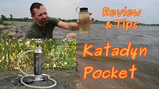 Review Katadyn Pocket Wasserfilter amp praktische Tips für unterwegs [upl. by Eimrej432]