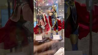 Thor Love and Thunder Thro Mighty Thor amp Valkyrie Deluxe Figure On Street shorts marvel [upl. by Casilde]