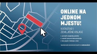 Katastar i zemljišne knjige online  Uređena zemlja [upl. by Kauppi553]