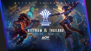 AIC 2018 Thailand Group Stage  2 Des  Garena AOV Arena of Valor [upl. by Lihkin284]