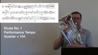 Arizona ABODA 2025 Euph Etude No 1 [upl. by Urial]