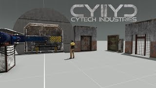 ArmA 3  CYTECH INDUSTRIES  Door previews WIP [upl. by Rivalee]