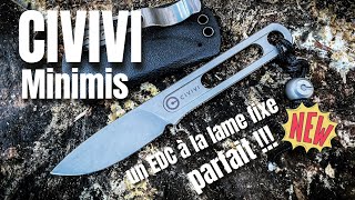 CIVIVI Minimis  il sappelle Minimis mais il fait le maximum ce petit EDC [upl. by Schafer]