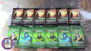 Zendikar Rising Draft Vs Set Booster Pack Battle  BEST PACKS [upl. by Marisa620]