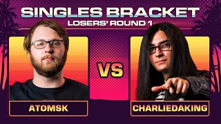 Atomsk vs Charliedaking  Singles Bracket Losers Round 1  Ultimate Summit 3  King Dedede vs Wolf [upl. by Horgan]