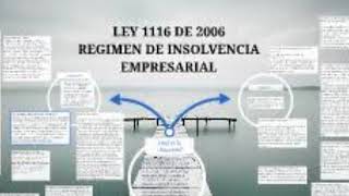 ley 1116 de 2006 [upl. by Haggi904]