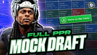 2024 Fantasy Football Mock Draft  PPR Expert Picks [upl. by Enilav]