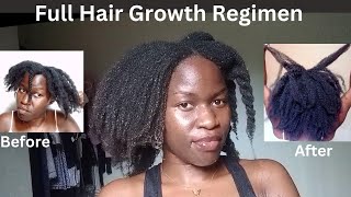 Easily detangle DRY natural hair without breakage amp achieve hair growth [upl. by Yrnehnhoj]