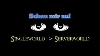 Schau mir zu  Importieren einer Singlewelt auf einen Bukkit Server Beispiel Gronkh LP World [upl. by Anived]