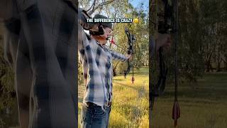 Recurve vs Compound bow 🏹 what’s more accurate bow archery recurvebow compoundbow [upl. by Snave]