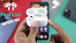 How to Find Lost AirPods Pro Case or Bud [upl. by Amerigo832]