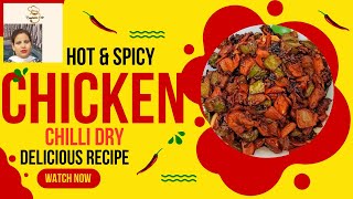 How to Make Chicken Chilli DrySoni recipe official collaborating with captains cafe patna [upl. by Yrrad]