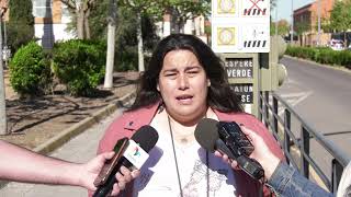 Declaraciones Yoana Sánchez FISENSI  Pictogramas semáforos Miguelturra [upl. by Ingles]