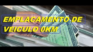 COMO FAZER O SEU PRIMEIRO EMPLACAMENTO REGISTRO DE VEICULO 0KM NO DETRAN [upl. by Rey]