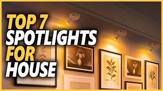 Best Spotlights For House  Top 7 Spotlights To Light Up Your House [upl. by Bach]