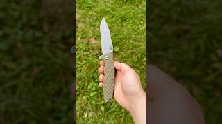 Rick Hinderer Eklipse 35 Harpoon Spanto Battle Green OD Green G10 S45VN [upl. by Perseus]