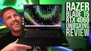 Razer Blade 15 2023 Unboxing Review Best Ultraportable RTX 4060 10 Game Benchmarks and More [upl. by Annairdua234]