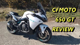 ★ CFMOTO 650 GT REVIEW ★ [upl. by Adlesirc25]