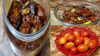 Tomato Achar Recipe  Tak Jhal Misty Tomato Achar  Tomato Pickle [upl. by Ahseital214]