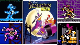 Disneys Darkwing Duck  ALL BOSSES No Damage  Ending [upl. by Annail292]